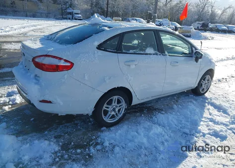 2017 Ford Fiesta Se из США, поврежденный, VIN 3FADP4BJ1HM139532